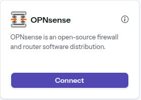 OPNsense Integration Card